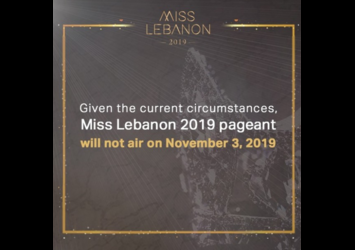 Miss Lebanon 2019 Pageant Won't Air on TV
